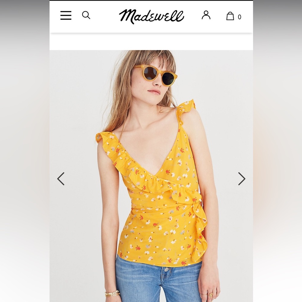 Madewell Wrap Top
